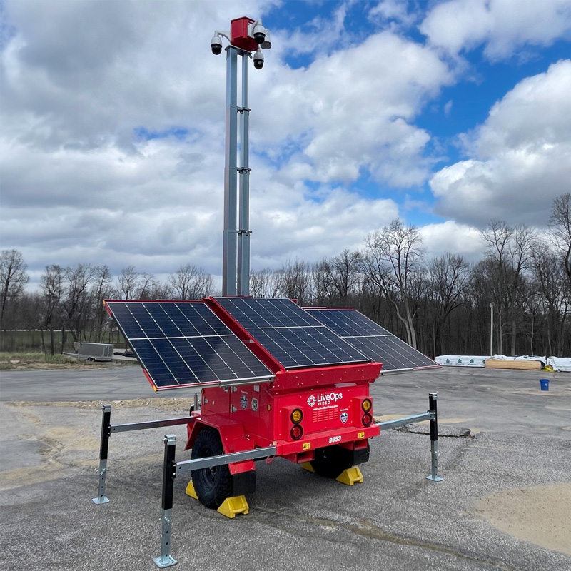 Mobile Defender unit on site